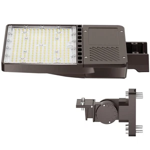 150W 22500LM LED Parking Lot Light Commercial Warehouse Outdoor Shoebox Lights - Picture 1 of 13