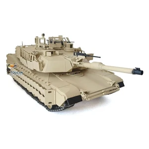 1/16 Full Metal Military RC Tank Abrams M1A2 3918 TUSK II Dual Current Driving - Picture 1 of 12