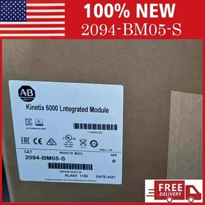 New AB 2094-BM05-S Servo Drive Kinetix 6000 Axis Module Allen-Bradley 2094BM05S - Picture 1 of 3