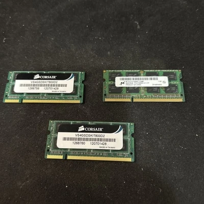Corsair Ddr2 4gb X3 Lot VS4GSDSKIT800D2 12GB Total - Image 1 of 4