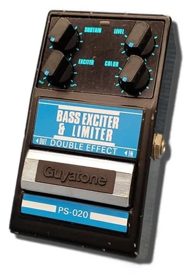 Pedal de efectos compresor de bajos Guyatone PS-020 probado y funciona 54496 Foto 1 de 4