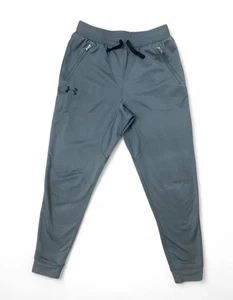 Under Armour Youth Medium Sweatpants Style 1318182 Loose Fit Zipper Pockets - Picture 1 of 4