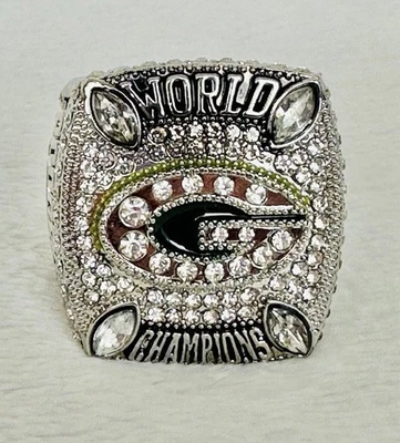 2010 Green Bay Packers Rogers Super Bowl Championship Ring, US SHIP - Image 1 of 3