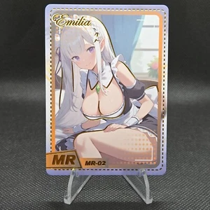 Emilia Genki Parade MR-02 Gold Foil Holo Card incorniciata testurizzata - Foto 1 di 6