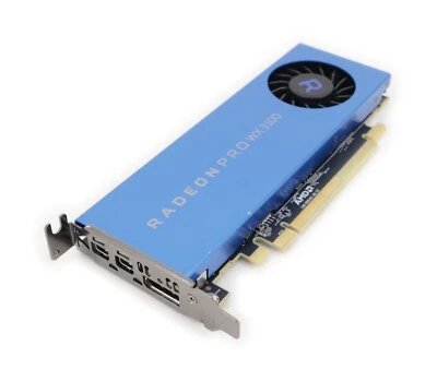 Dell AMD Radeon PRO WX3100 4GB GDDR5 PCI-E x16 2x mini-DP 1x DP P74P5 - Image 1 of 4
