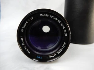 Vivitar Series 1 70-210mm F/3.5 Macro Zoom Lens EX++ Canon Mount NO TESTED - Picture 1 of 9