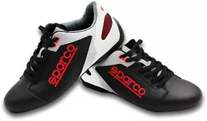 Sparco Sneaker SL-17 Schuhe Freizeit Schwarz Rot Ermäßigung modische VERKAUF - Bild 1 von 2