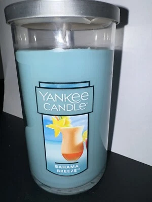 Yankee Candle Mediana 12oz Vela Vaso Mecha Única Bahama Breeze Foto 1 de 4