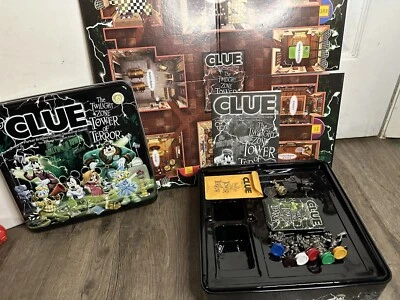 Disney Clue The Twilight Zone Tower of Terror Board Game Complete Tin 2007 - Image 1 of 4