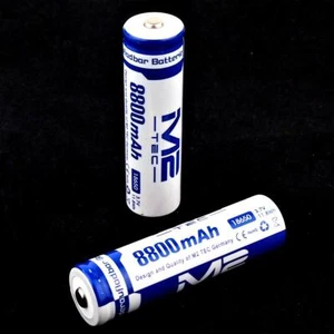 2 x M2 TEC Lithium Ionen Akku 3,7 V 8800 mAh 11,8 Wh