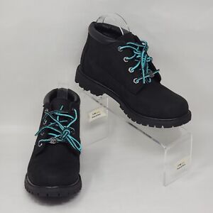 Timberland Nellie Waterproof Chukka Boot Black A6098 Women's Size 7 New