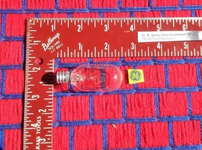 MICROWAVE LIGHT BULB 25 WATT T8 E12 25w 120v GE 25t8 /c EXTRAS ship for $0.07* - Image 1 of 3