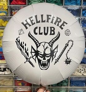 Stranger Things 18” Foil Round Helium Balloon Any Occasion Hell Fire Decoration - Picture 1 of 2