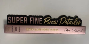 Too Faced Super Fine Brow Detailer Ultra Slim Brow Pencil Medium Brown 00.2oz - Picture 1 of 5