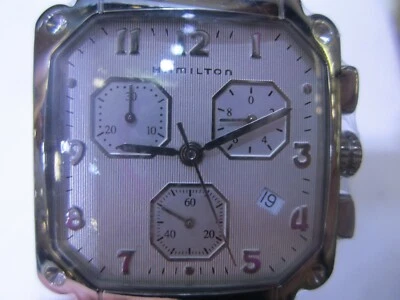 HAMILTON МУЖСКИЕ ЧАСЫ ХРОНОГРАФ САПФИР S/S ШВЕЙЦАРСКИЙ H16412132 - Изображение 1 из 4