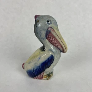 Vintage Manhattan Apricot Cordial Figural Bottle Pelican Figurine - Picture 1 of 11
