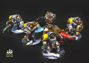 Wolf Guard Terminators warhammer 40K ** COMMISSION ** painting - Picture 1 of 8