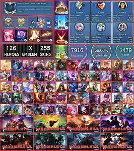 Mobile Legends: Bang Bang / CHEAP MLBB Account READ LAST SLIDE - Picture 1 of 2