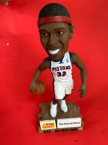 RICHARD HAMILTON DETROIT PISTONS DETROIT NEWS BOBBLEHEAD NIB Cover