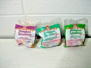 mc donalds Disneyland Adventures Happy Meal Spielzeug, je 3 nagelneu versiegelt - Bild 1 von 2