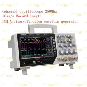 Hantek DSO4254C Digital Storage Oscilloscope 64K 4CH 250MHz signal source NEW - Picture 1 of 1