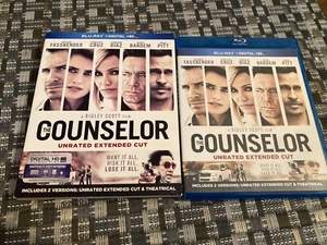 The Counselor - Unrated Extended Cut (2 Blu-ray Set, 2013) W/Case Nice! - Imagen 1 de 2