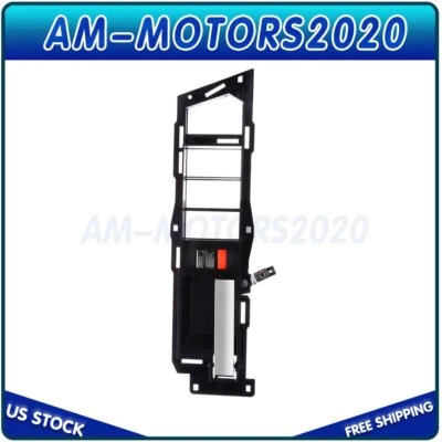 Door Handle for Chevy Pickup Truck Suburban Inner Black Interior Left Driver LH Foto 1 de 4