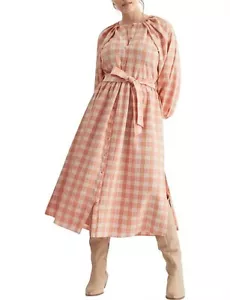 WITCHERY 'Check Shoulder Shirt Dress' - Size 12 (BNWT) RRP $169.95 - Picture 1 of 11