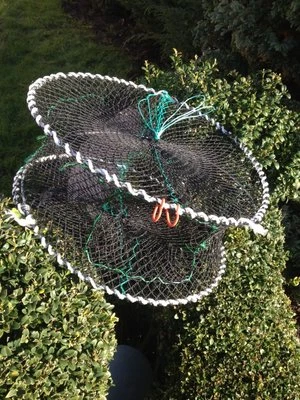 Nr41köderfischreuse Aalreuse Krebsreuse Reuse Angelreuse 45x20cm reusen.Neu.Top - Bild 1 von 4