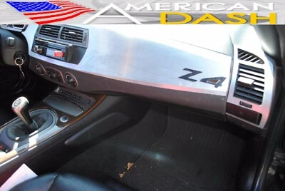 KIT DE MOLDURAS DE TABLERO INTERIOR ALUMINIO PLATA AJUSTE 2006 2007 2008 BMW Z4 Z-4 Z 4 e85 Foto 1 de 4