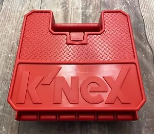 Red K’nex Plastic Storage Case - Picture 1 of 3