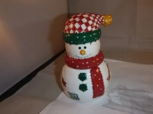 Stackable Snowman Salt & Pepper Shakers With Stoppers - Bild 1 von 8
