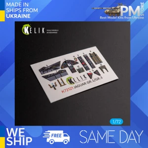 Calcomanía 3D Kelik K72121 1/72 para interior Jaguar GR.1/GR.3 para Italeri - Imagen 1 de 6