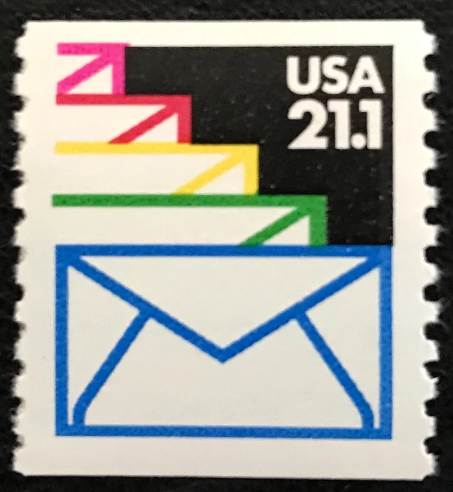 1985 Scott #2150, 21.1¢, SEALED ENVELOPES - Coil Single - Mint NH - - Image 1 of 1
