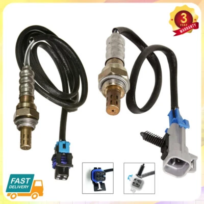 Set of 2 Oxygen Sensors Fit For PONTIAC GRAND AM 3.4L V6 2001 2002 2003 2004 USA - Image 1 of 4