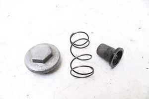 1976 - 1978 Honda XL125 XL125a CB125 OEM Engine Oil Drain Plug Screen and Spring - Picture 1 of 4