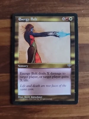 MTG Energy Bolt Mirage Regular Rare - Image 1 of 2