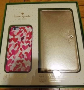 Kate Spade NY Geschenkset Gold Armband Flexible Hartschalenhülle iPhone 6/6S - NEU - Bild 1 von 2