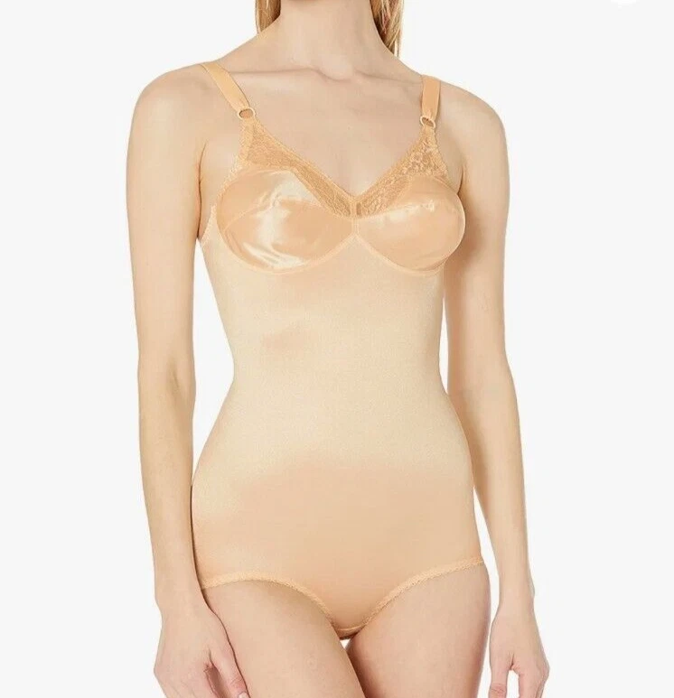 Rago от New York Body Briefer Full Body Light Control Body Shaper Бежевый Новый с ценниками 40D - Изображение 1 из 4