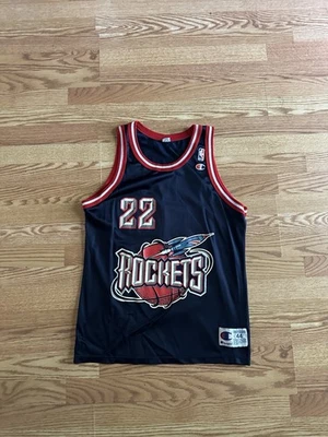 Houston Rockets Clyde Drexler años 90 talla 44 Foto 1 de 2