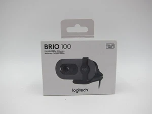 Kamera internetowa Logitech Brio 100 FHD 1080p 960-001580 nowa zapieczętowana - Zdjęcie 1 z 2