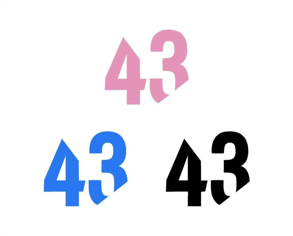 Calcomanía adhesiva Franco Colapinto número 43 F1 Racing Racecar Argentina Alpine Foto 1 de 1