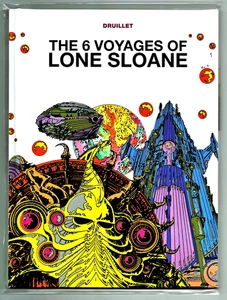 The 6 VOYAGES of LONE SLOANE Titan 9,5"x13" Hardcover Druillet Cosmic Horror Neu - Bild 1 von 2