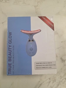 True Beauty Glow Facial Massager 7 Color Neck Face Massager Sealed In Box - Picture 1 of 1