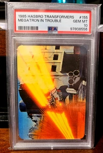 1985  Hasbro Transformers  #155  Megatron in Trouble   psa 10 - Picture 1 of 2