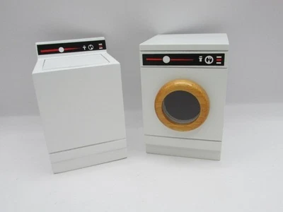 Кукольный домик миниатюрная деревянная стиральная машина и сушилка для прачечной CLA12001/2 - Изображение 1 из 2