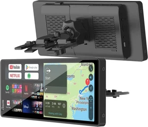 CARPURIDE Inalámbrico CarPlay y Android Auto 4+64GB 8 Núcleos, Online y Offline... - Imagen 1 de 9