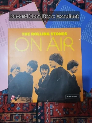The Rolling Stones On Air BBC Records Stereo 2 LP Vinyl EXC Polydor - Image 1 of 4