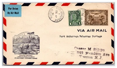 Канадская авиапочта обложка первого полета (CP3) - Изображение 1 из 2
