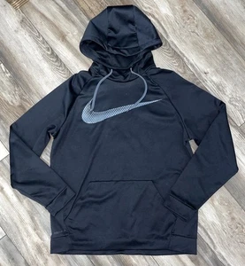 Nike Herren Dri-Fit Hoodie Schwarz Large Pullover Sweatshirt Just Do It - Bild 1 von 3